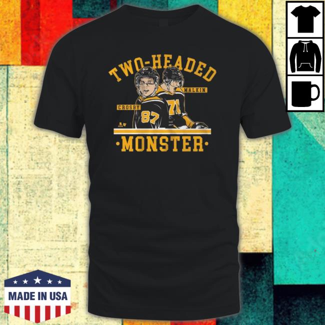 Sidney Crosby And Evgeni Malkin Two Headed Monster Shirt
