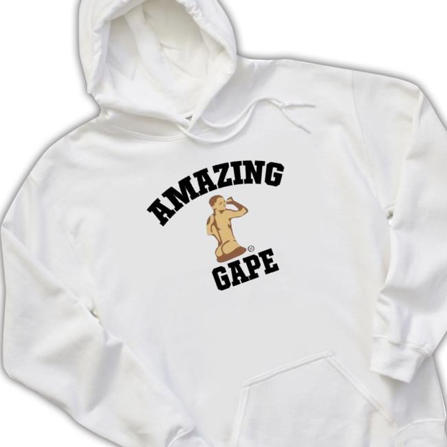 Zachariah Amazing Gape shirt, hoodie, tank top, sweater and long sleeve t-shirt