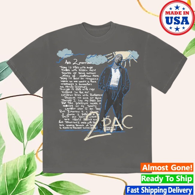 "And 2Morrow" Notebook Shirt - 2PAC Official Store